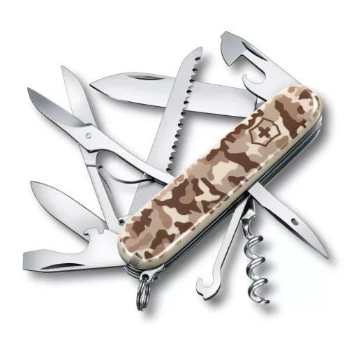 VICTORINOX Swiss Army Huntsman zsebkés, desert camouflage