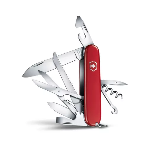 VICTORINOX Swiss Army Huntsman zsebkés, piros