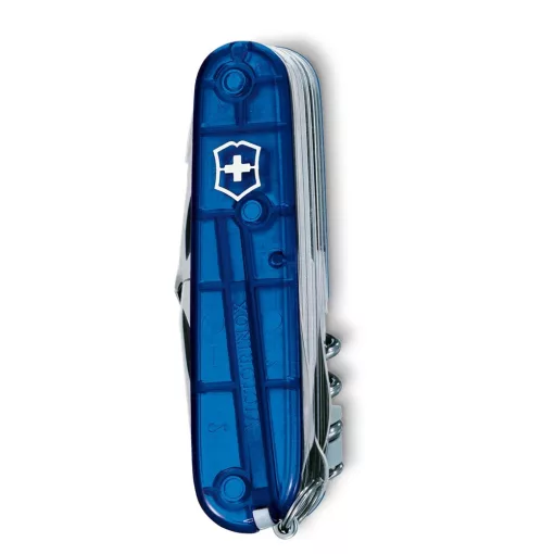 VICTORINOX Swiss Army Swiss Champ zsebkés, áttetsző kék