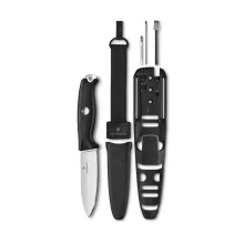 VICTORINOX Venture Pro tőr, tokkal, szikravetővel, fekete