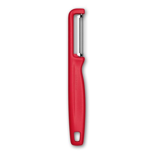 VICTORINOX univerzális hámozó, fogazott pengével, piros