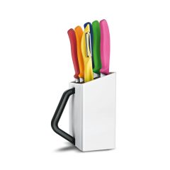   VICTORINOX Swiss Classic késkészlet, 6 késsel, műanyag blokkban