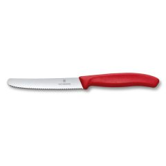   VICTORINOX Swiss Classic paradicsomszeletelő kés (11 cm) piros