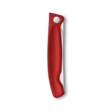 VICTORINOX Swiss Classic összecsukható paradicsomszeletelő kés (11 cm) piros