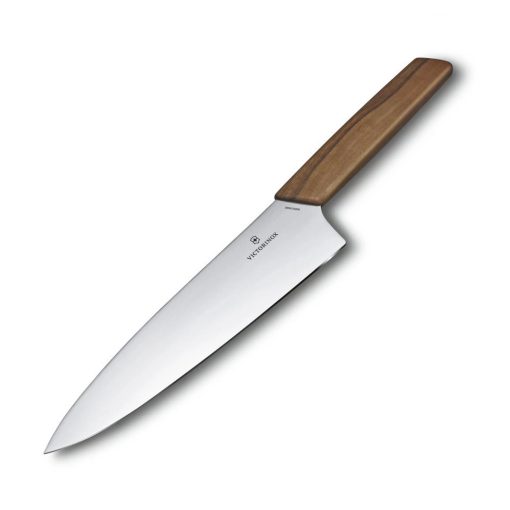 VICTORINOX Swiss Modern szakácskés (20 cm) diófa