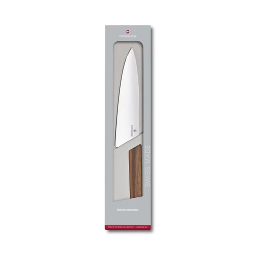 VICTORINOX Swiss Modern szakácskés (20 cm) diófa