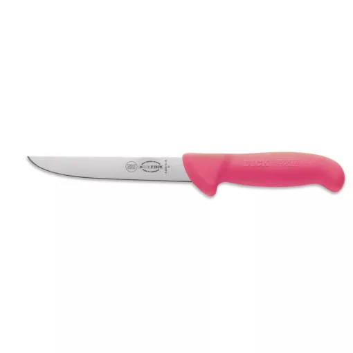 DICK ErgoGrip csontozókés (15 cm) egyenes, széles, pink