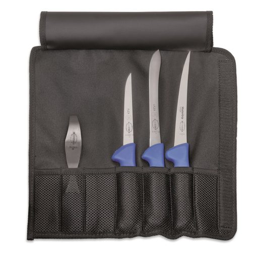 DICK ErgoGrip horgász késkészlet, 5 részes, kék