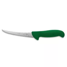 DICK ErgoGrip csontozókés, fél flexibilis pengével (15 cm) ívelt, normál, zöld