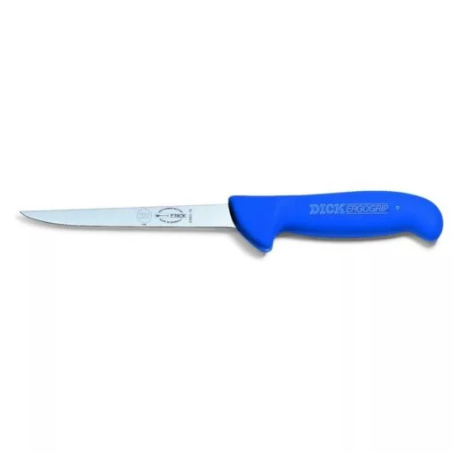 DICK ErgoGrip csontozókés (13 cm) egyenes, vékony, kék
