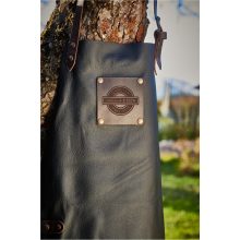 DICK kötény, exkluzív bőr kivitelben, fekete