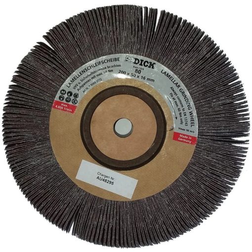 DICK Lamellás korong SM-90 késélező géphez (200x50x16 mm) 80-as