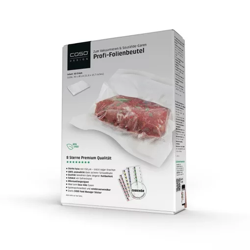 CASO vákuum tasak 30 x 40 cm (50 db) strukturált, extra erős