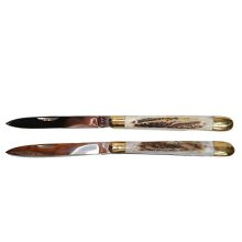 Papp László – Szalonnázó bicska - Agancs nyéllel