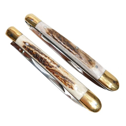 Papp László – Szalonnázó bicska - Agancs nyéllel