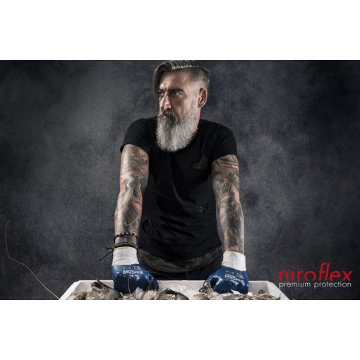 NIROFLEX BlueShell Smooth vízálló kesztyű (M)