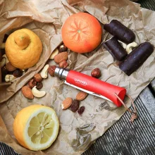 OPINEL Tradition Colorama No.08 (S) zsebkés, piros