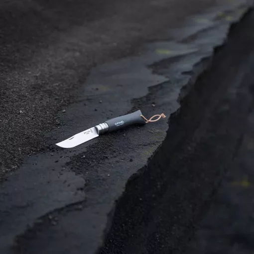 OPINEL Tradition Colorama No.08 (S) zsebkés, fekete