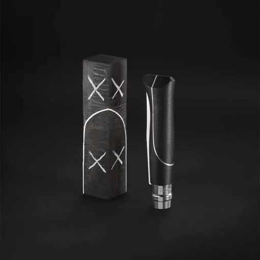 OPINEL Tradition Luxe Ellipse No.08 (S) zsebkés, ébenfa-alumínium