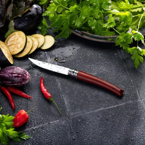 OPINEL Effilé Slim No.10 (S) zsebkés, padauk