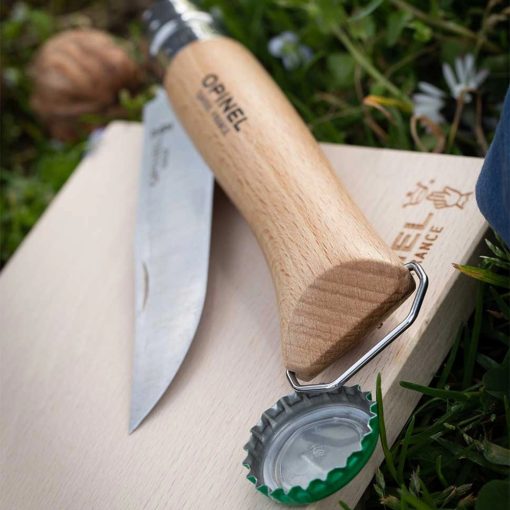 OPINEL Tradition Classique Nomade No.10 (S) zsebkés, dugóhúzóval, bükk