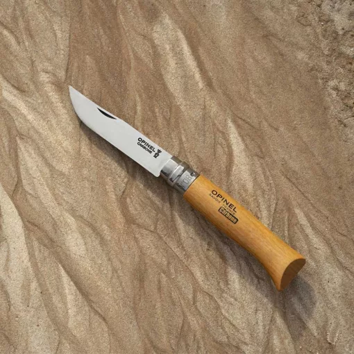 OPINEL Tradition Carbon No.08 (C) zsebkés, bükk