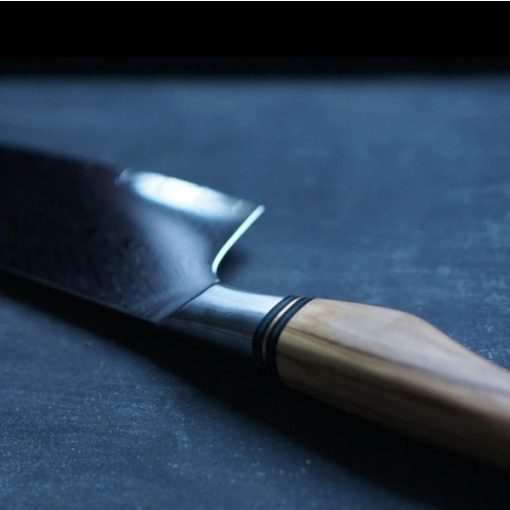 RYDA KNIVES ST650 szakácskés (21 cm) damaszkuszi acél