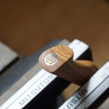 RYDA KNIVES ST650 hámozókés (9,2 cm) damaszkuszi acél