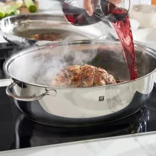 ZWILLING Plus sütőedény (41 cm / 8,5 L) ezüst