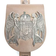 TF - Közepes lemezes tarsoly - 9. angyalos címer