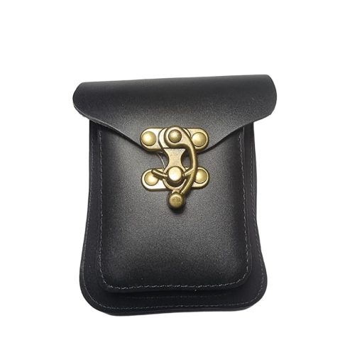 AB - Bőr övtáska - 15 x 12 cm