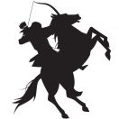 Íjász motívumos ajándéktárgyak