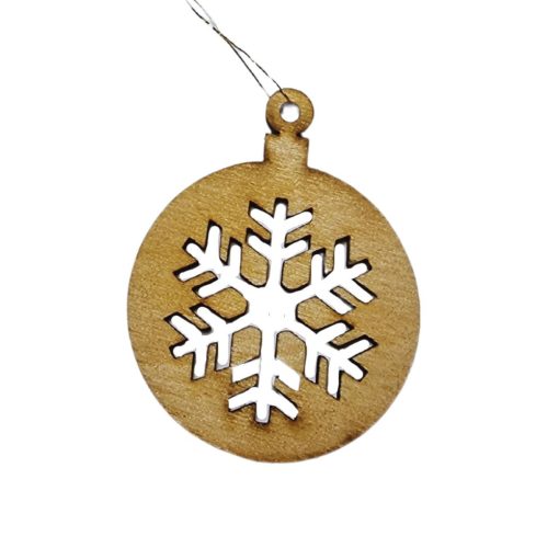 Fa Karácsonyfadísz 05 - Hópihe