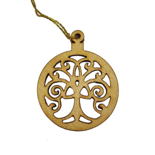 Fa Karácsonyfadísz 10 - Életfa