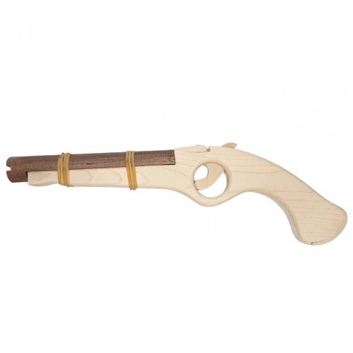 Fauna Fabrika - Wooden toy - Rubber shooter wooden stucco