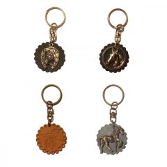 Key holder with Horse pattern - Koltai - Leather