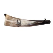 Kürt 33 – Fújókürt - Kossuth címer turullal mintával (Egyedi darab)