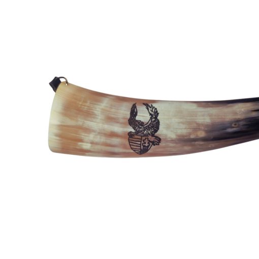 Kürt 33 – Fújókürt - Kossuth címer turullal mintával (Egyedi darab)