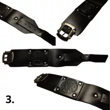 Karkötő - Vastag Dombornyomott - Csatos - Többféle mintával