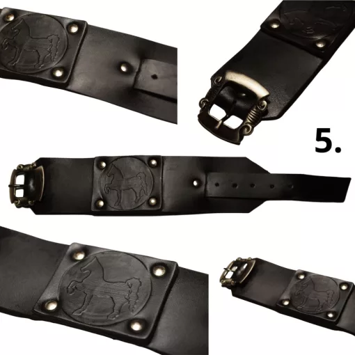 Karkötő - Vastag Dombornyomott - Csatos - Többféle mintával