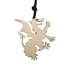   Fa medál – Lézervágott – Tengri ékszer – Sárkány 2