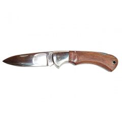 László Papp – Great Hunting Knife - With wooden handle