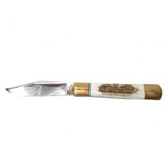   Papp László - Náder bicska - Agancs vagy szaru nyéllel - Nemzeti színekkel