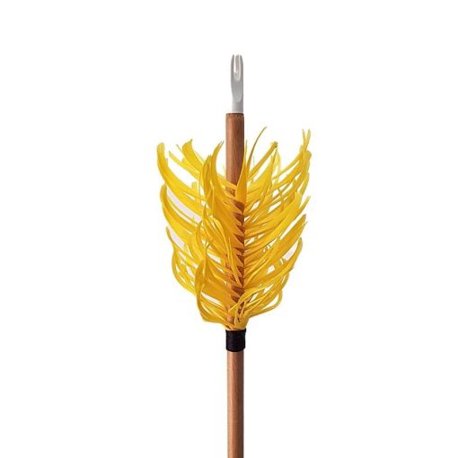 Kerecsen - fa nyílvessző Flu-Flu - Menetes réz heggyel