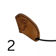 Bőrsapka - Mintás szarvvédő