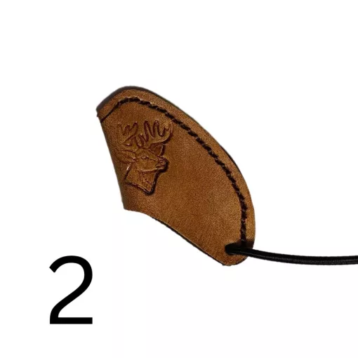 Bőrsapka - Mintás szarvvédő