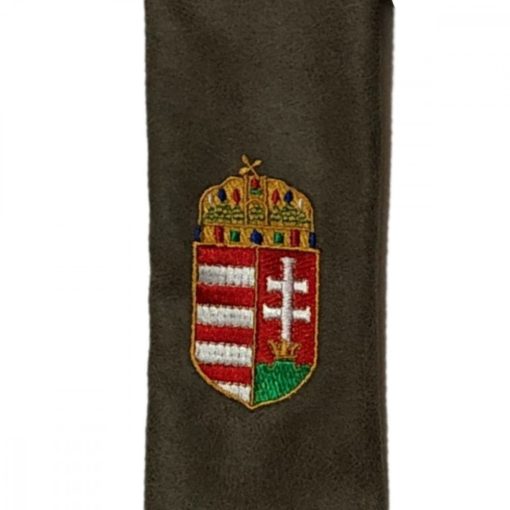 Íjzsák – Szövet – Hímzett magyar címerrel