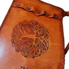 Tegez - Váci - Készenléti íjtartó veretes-vesszős - Életfás