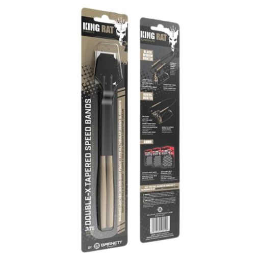 Csúzli pótgumi - Barnett - King Rat - Szürke/Fekete