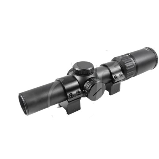 Távcső - Truglo X BOW scope 1-4x32 IR+Rings BK 